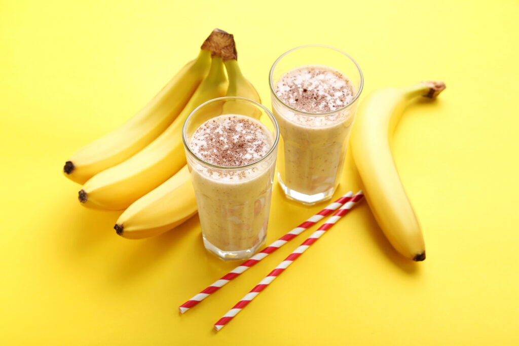 Fuel up and flourish: healthy high-calorie smoothie